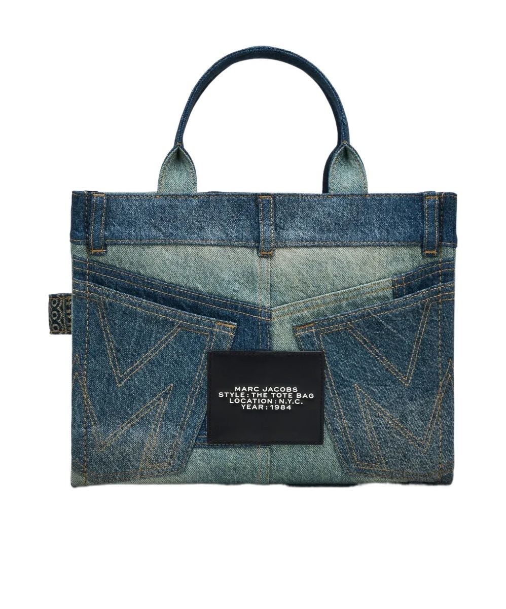 Shop Marc Jacobs The Deconstructed Tote Bag In Multicolor