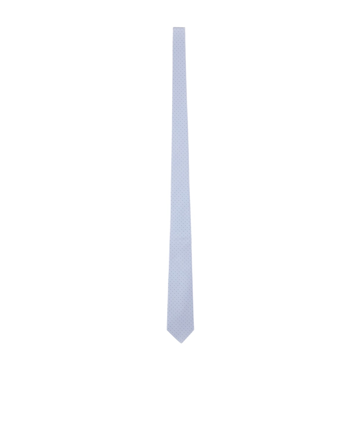 Paul Smith Polka-dot Satin Tie In White