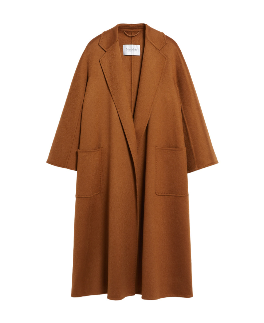 Max Mara Ludmilla Belted Cashmere Coat In Brown