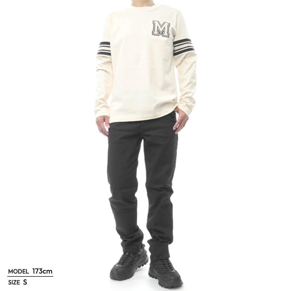 Moncler Long-sleeved T-shirt In White