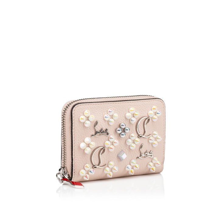 Christian Louboutin Panettone Coin Purse In Gold