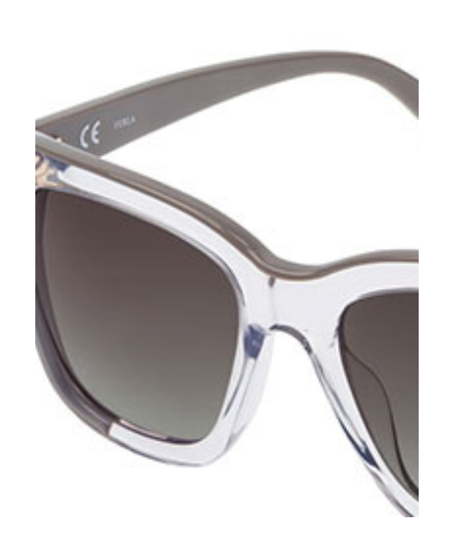 Furla Square Sunglasses In Gray