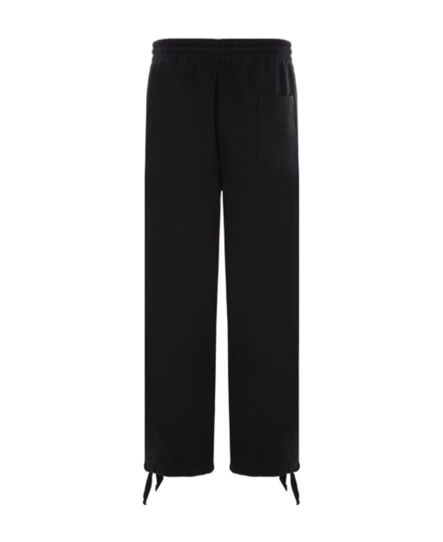 OFF-WHITE OFF-WHITE DRAWSTRING WIDE LEG TROUSERS
