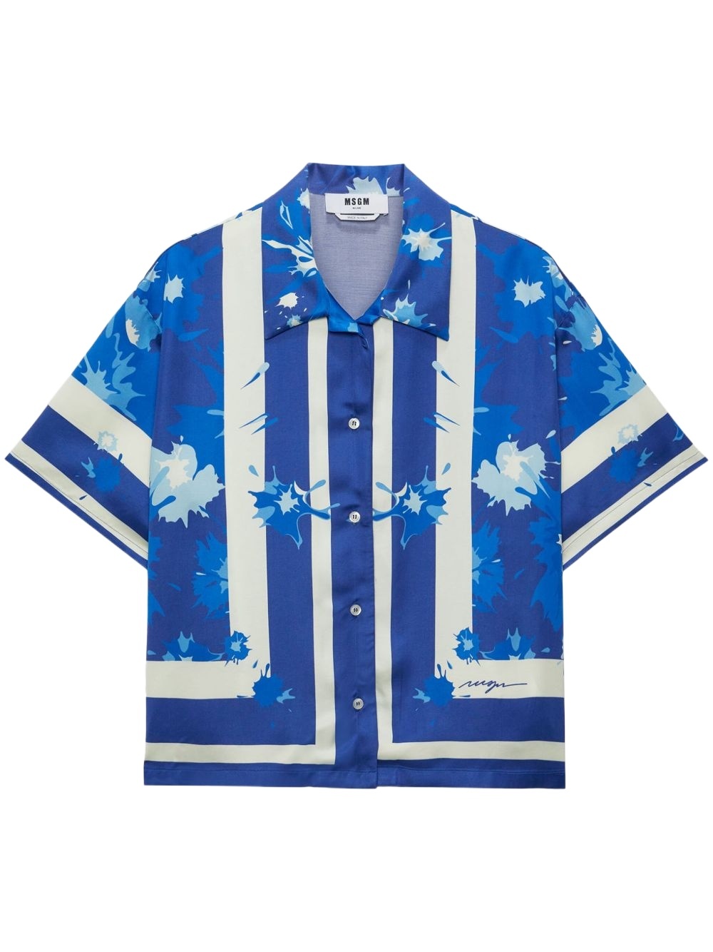 Msgm Printed Shirt