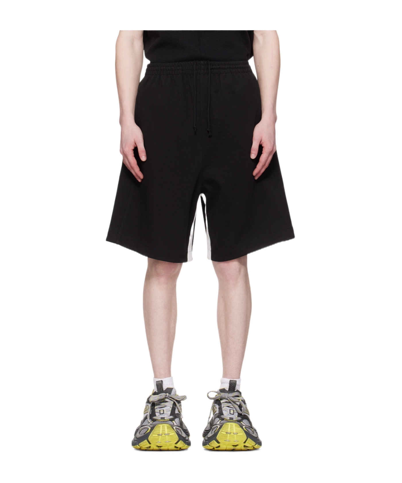 We11 Done Contrast Track Shorts