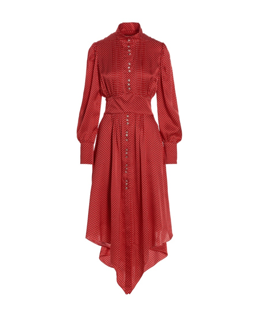 Alexandre Vauthier Red Pol Pol Idress In Red