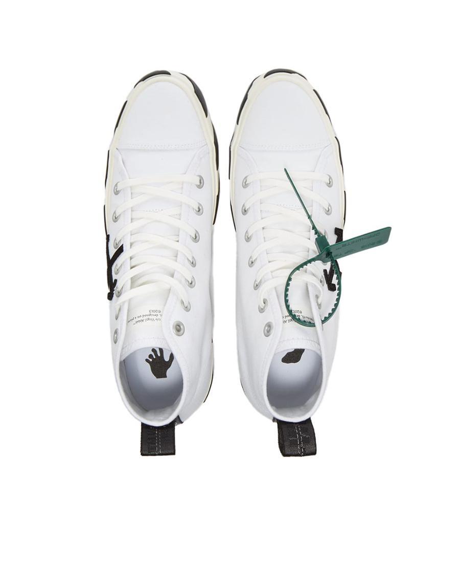 Shop Off-white Arrows-motif Lace-up Sneakers In White