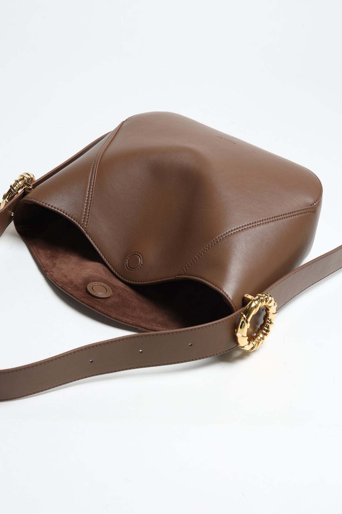 Shop Lanvin Single Shoulder Bag Without Buckle In Green