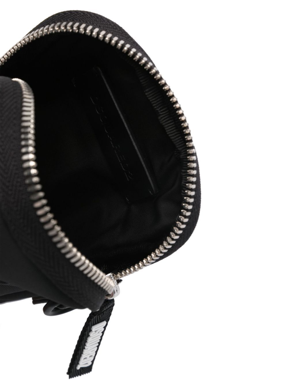 Dsquared2 Logo-plaque Shoulder Bag In Black