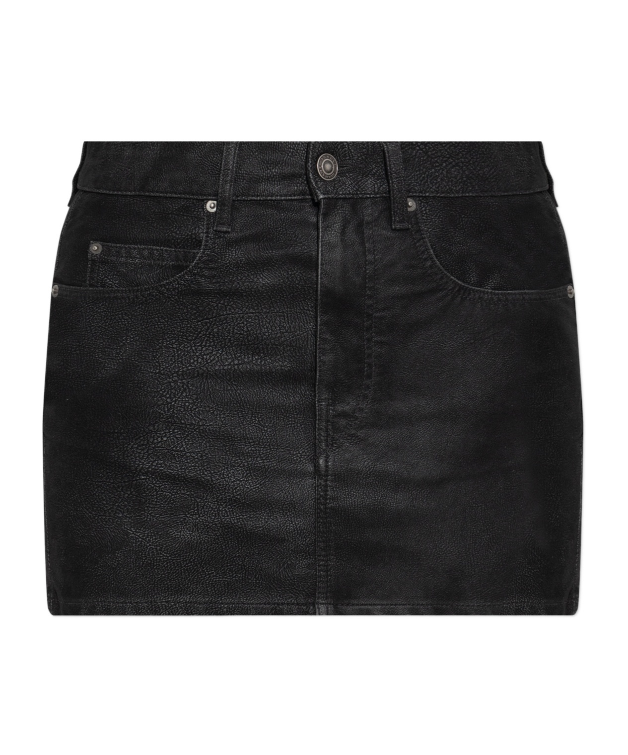 Isabel Marant Étoile Belt Loop Skirt In Black