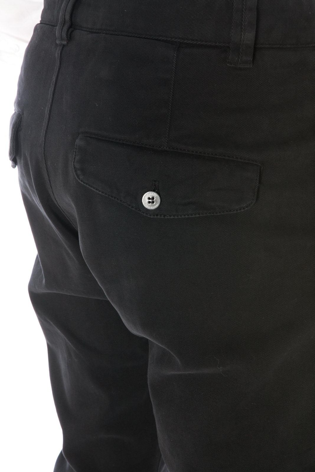 Armani Jeans Cotton Jeans In Black