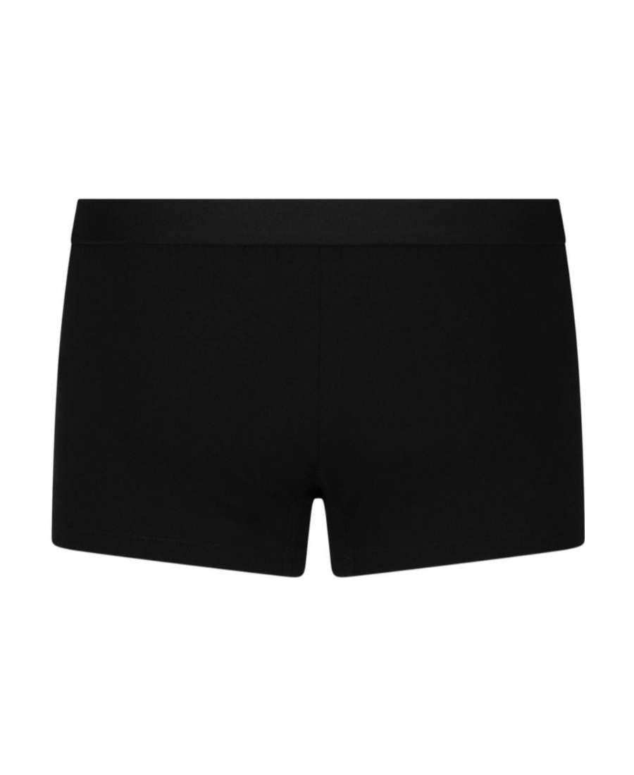 Dolce & Gabbana Two-way-stretch Cotton Jersey Boxers In Black