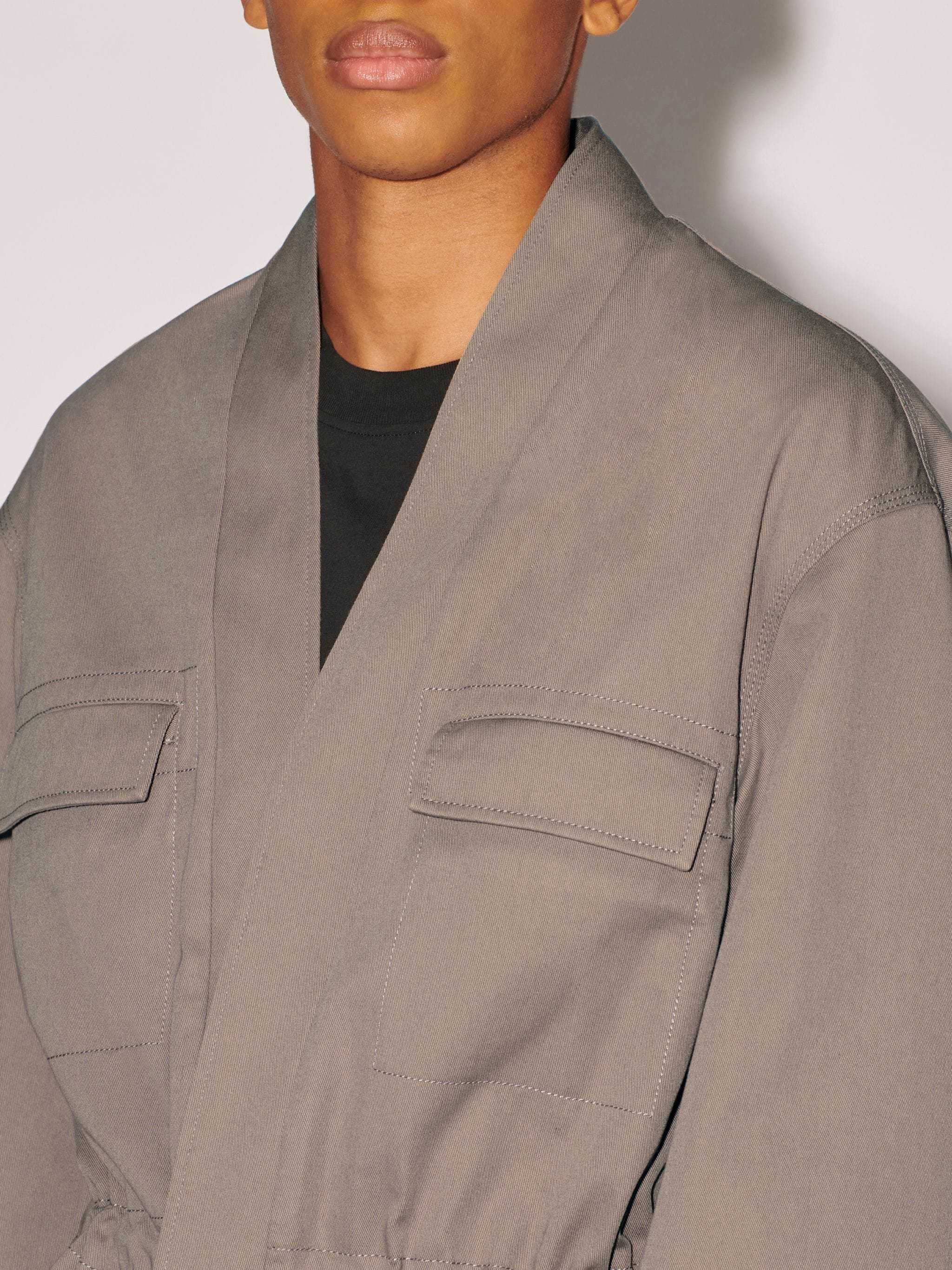 Ambush V-neck Safari Jacket In Nude