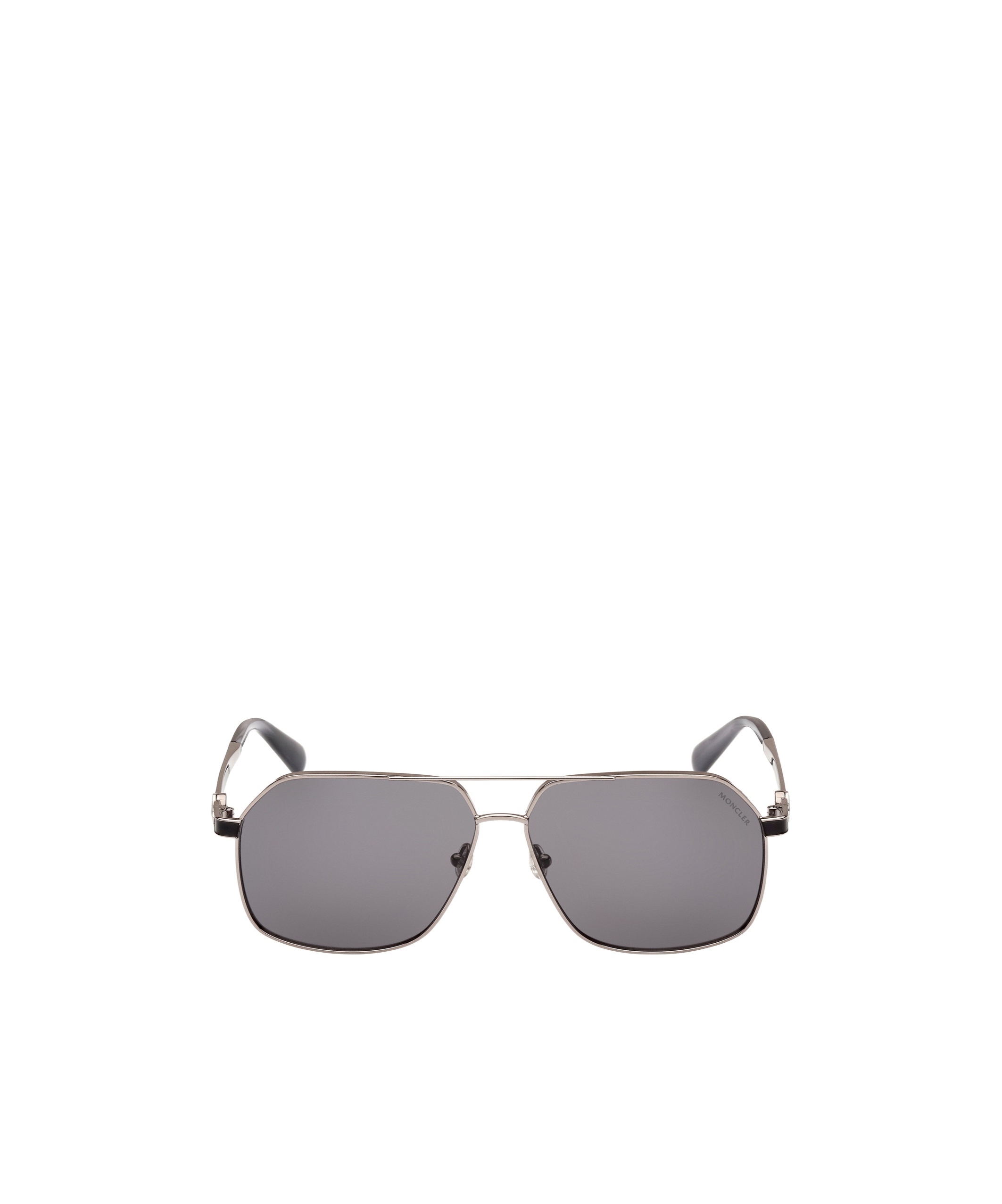 Moncler Aviator Sunglasses In Gray