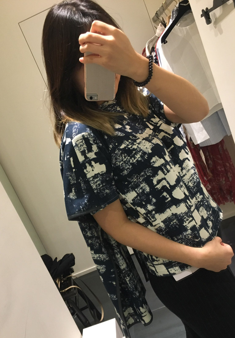 Celine Cotton Printed T-shirt In Blue