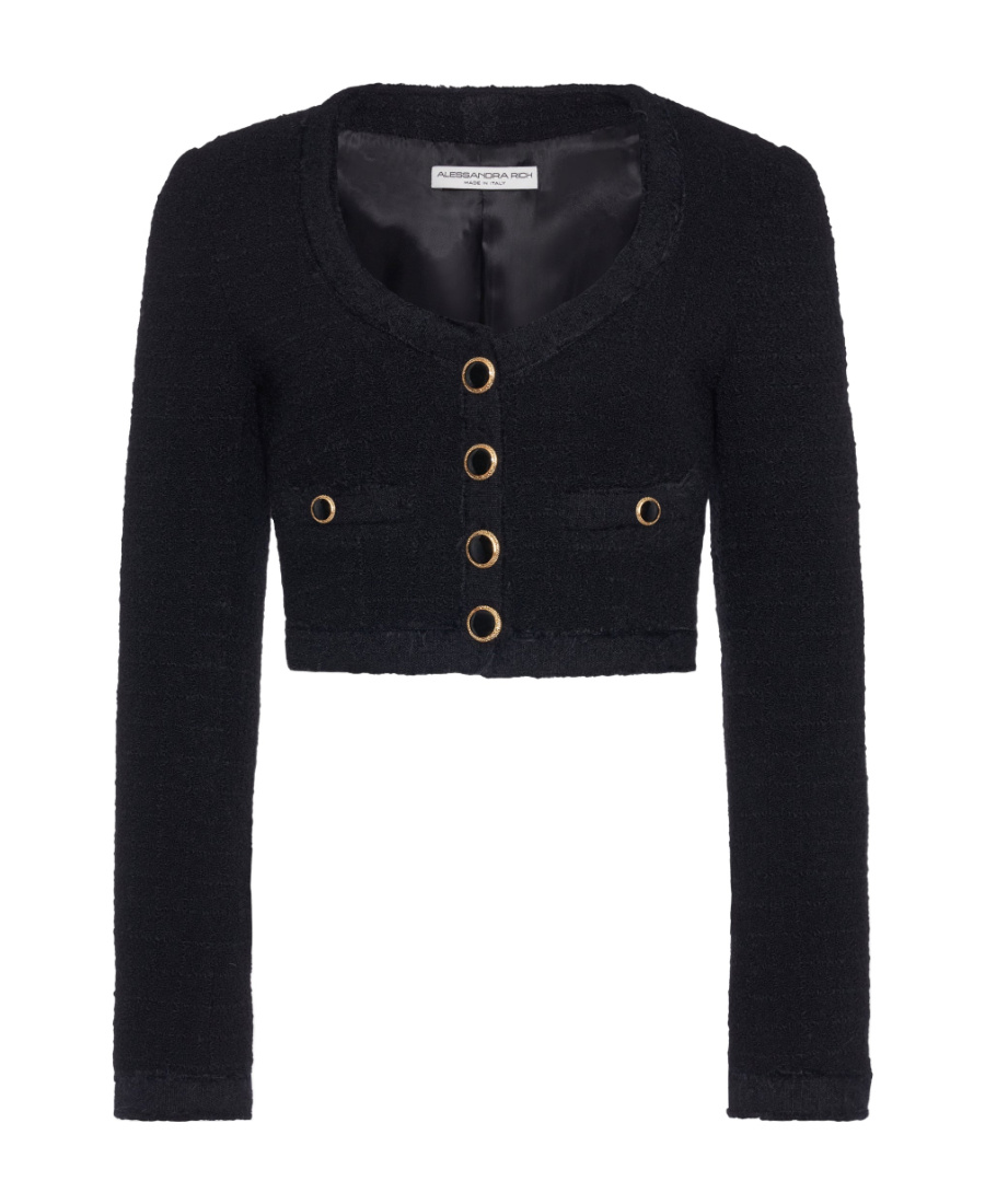 Alessandra Rich Blazer In Black