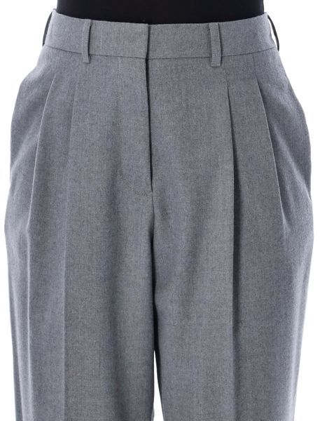 Stella Mccartney Women's Pinced Pants In Gray