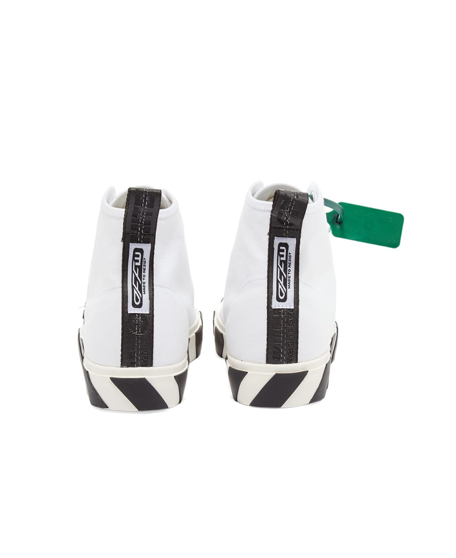 Shop Off-white Arrows-motif Lace-up Sneakers In White
