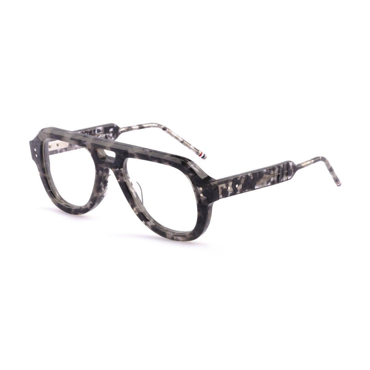 Thom Browne Pilot-frame Glasses In Black