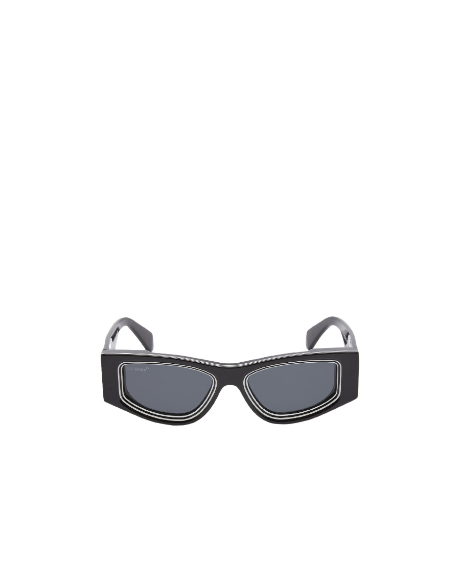 Off-white Andy Square-frame Sunglasses In Gray