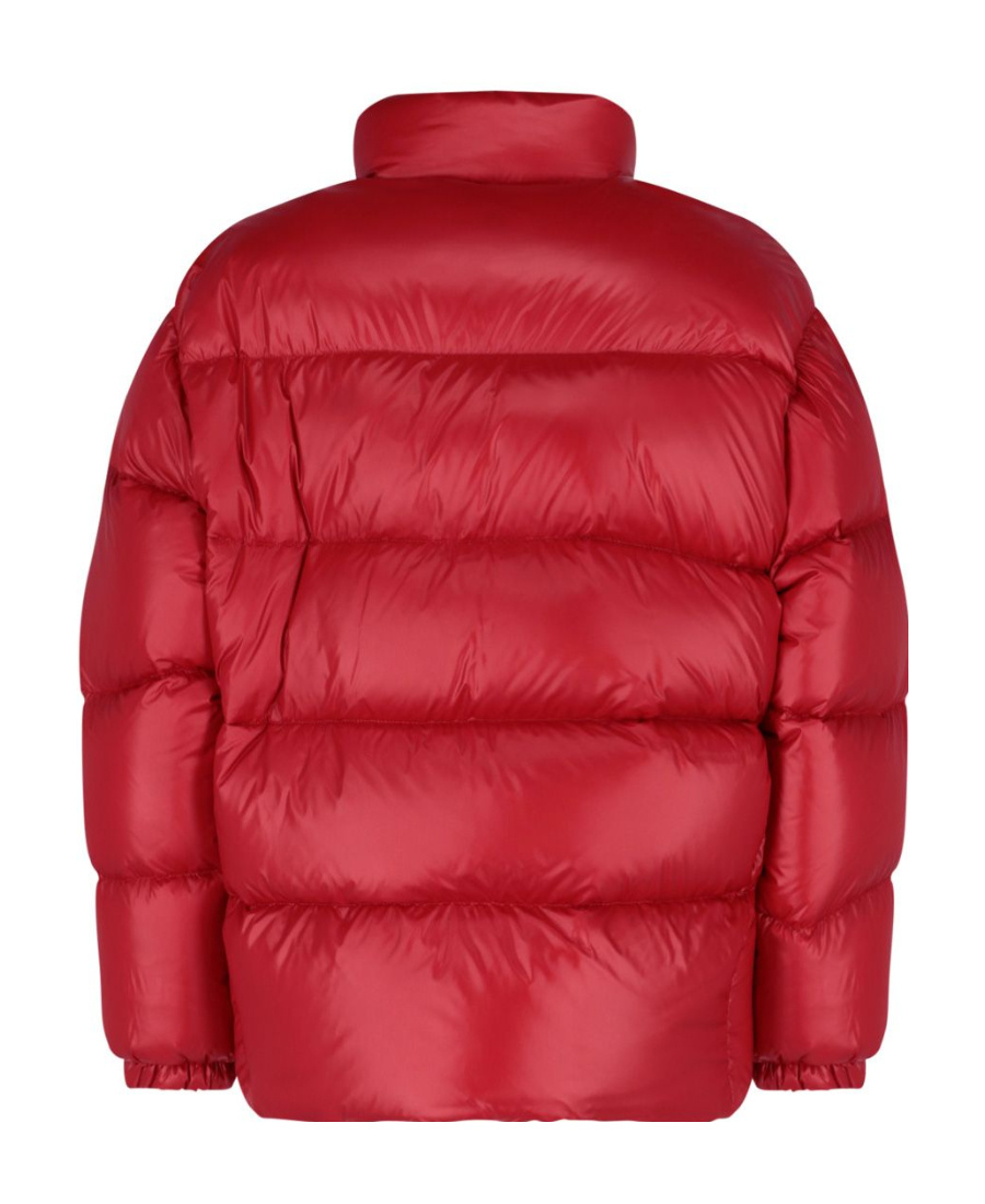 Prada Red Recycled Nylon Down Jacket In Red