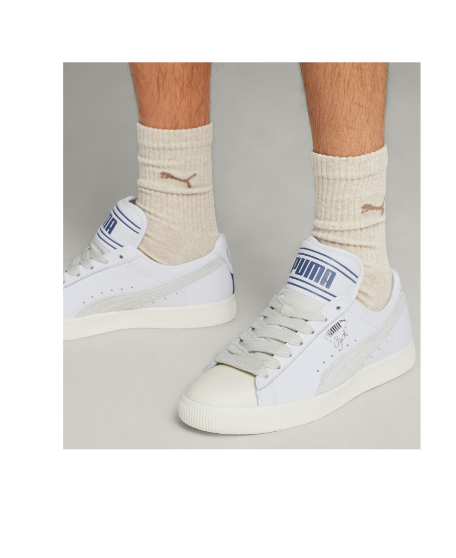 Puma X Rhuigi Clyde Q3 Sneakers In White