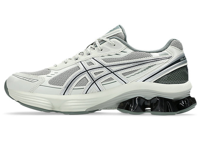 Asics Gel-kinetic Fluent Lace-up Sneakers In Gray