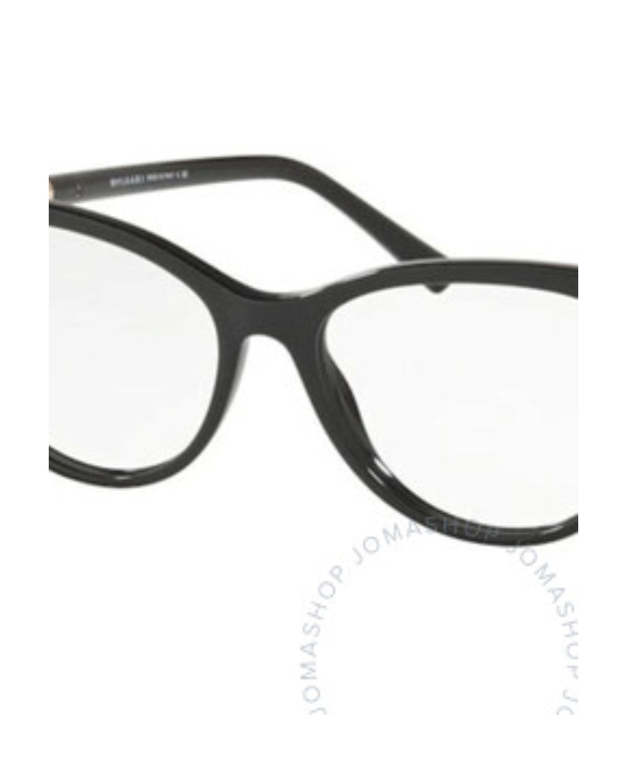 Bvlgari Black Round Frame Flat Mirror In White
