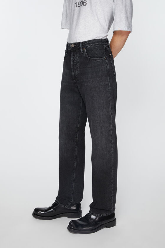 Acne Studios Jeans In Regulärer Passform – 1996 In Black