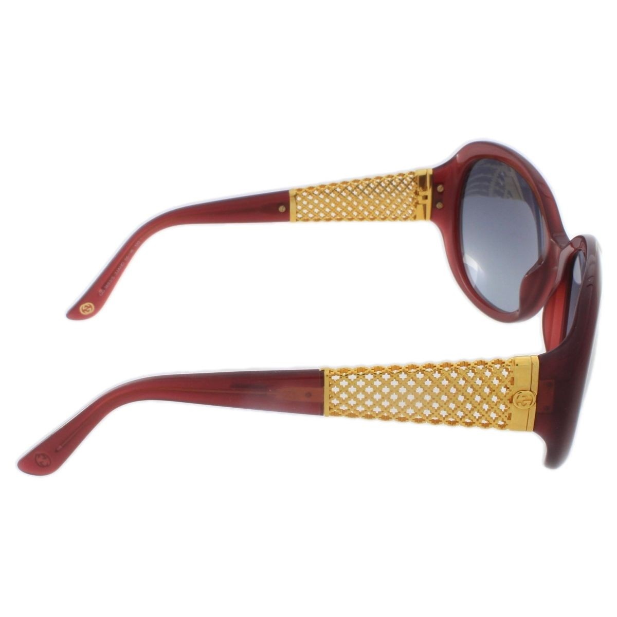 Gucci Round Sunglasses In Gray