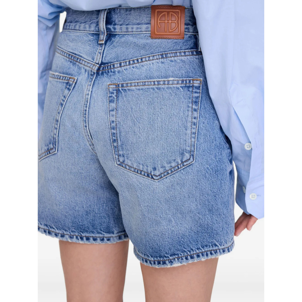 Shop Anine Bing Belt Loop Shorts