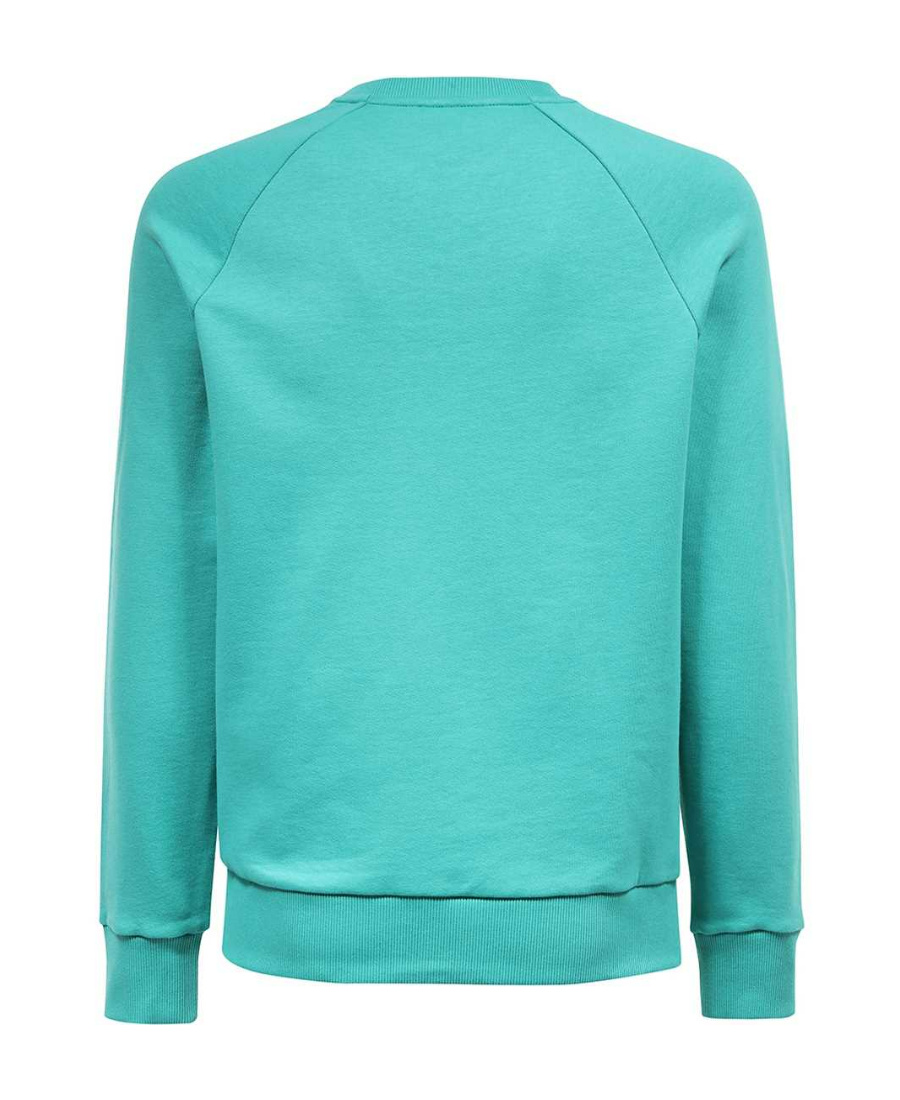 Balmain Logo Round-necked Sweater In Green