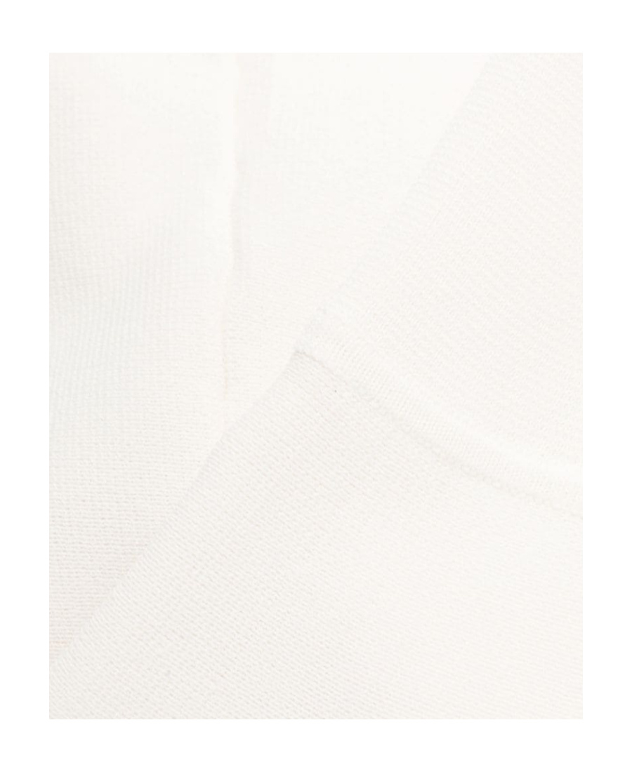 P.a.r.o.s.h V-neck Midi Dress In White
