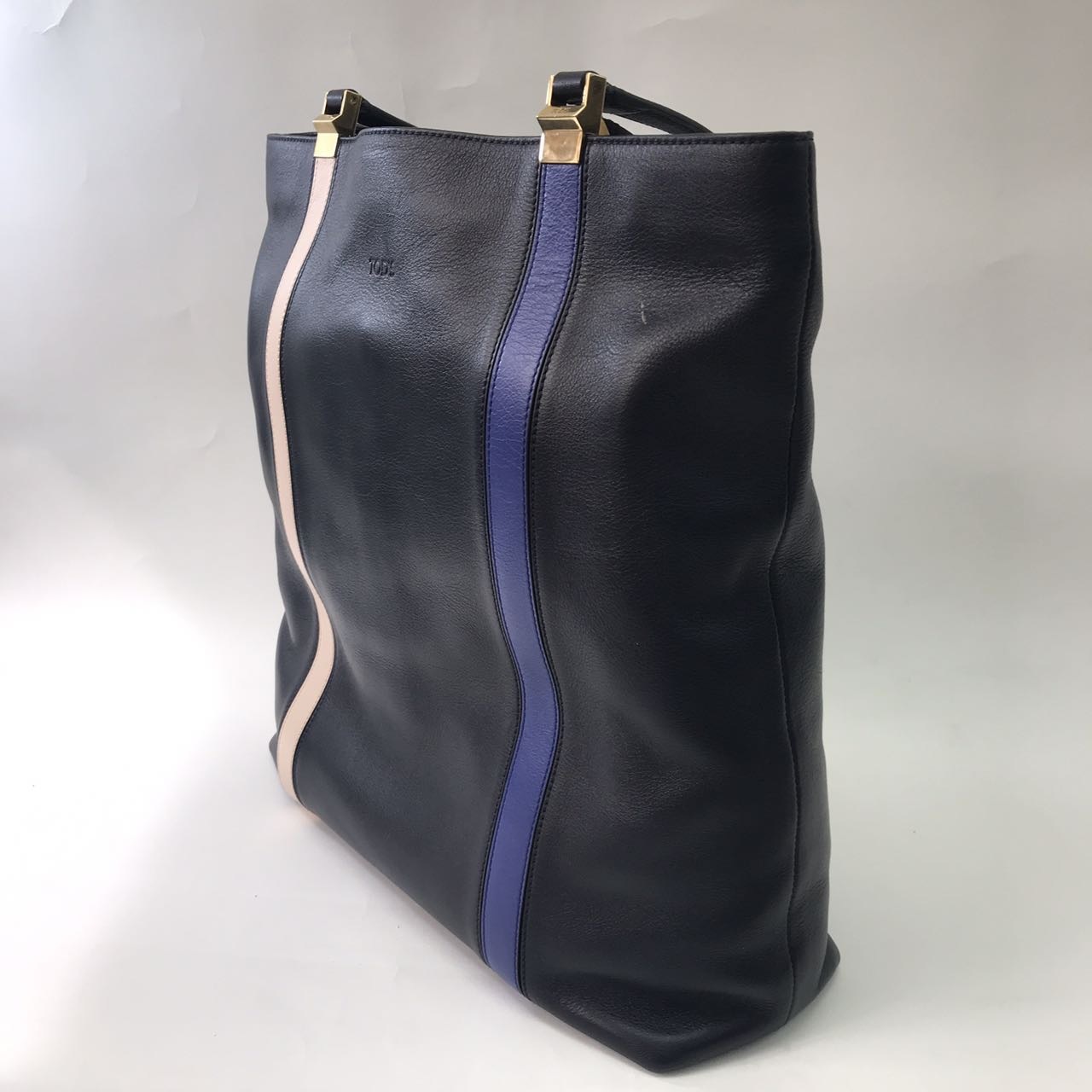 Tod's Rectangular Handbag In Black