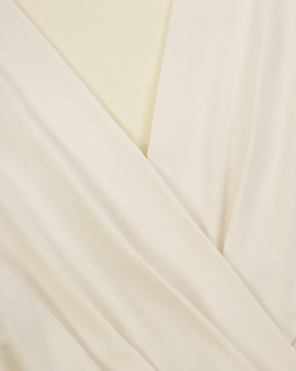 MAX MARA V COLLAR PLEATED SLEEVELESS SHORT-SLEEVED T-SHIRT