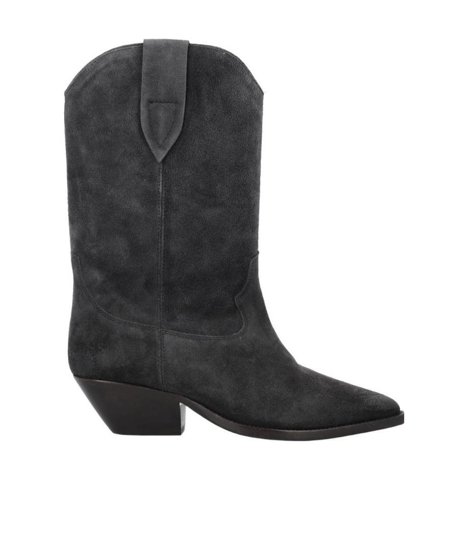 Shop Isabel Marant Pointed Short Boots In Black