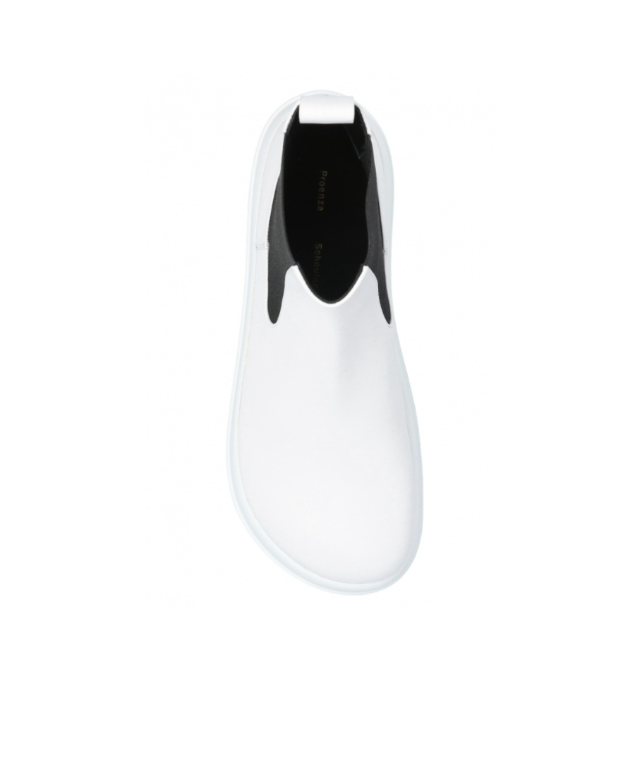 Proenza Schouler Storm Chelsea Boots In White