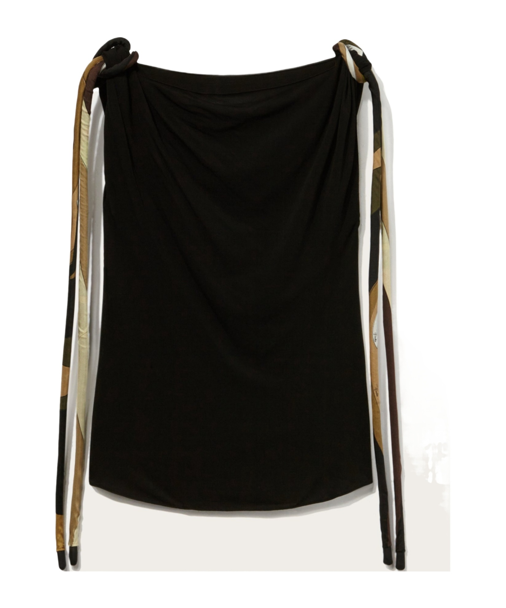 Pucci Vivara-knot Top In Black