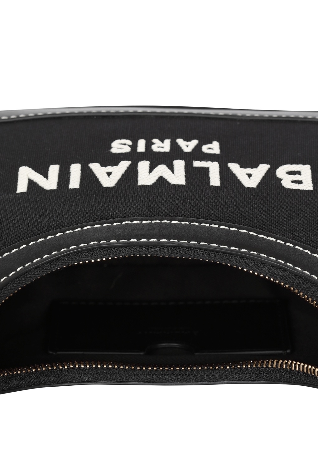 Balmain B-army Letter Shoulder Bag In Black