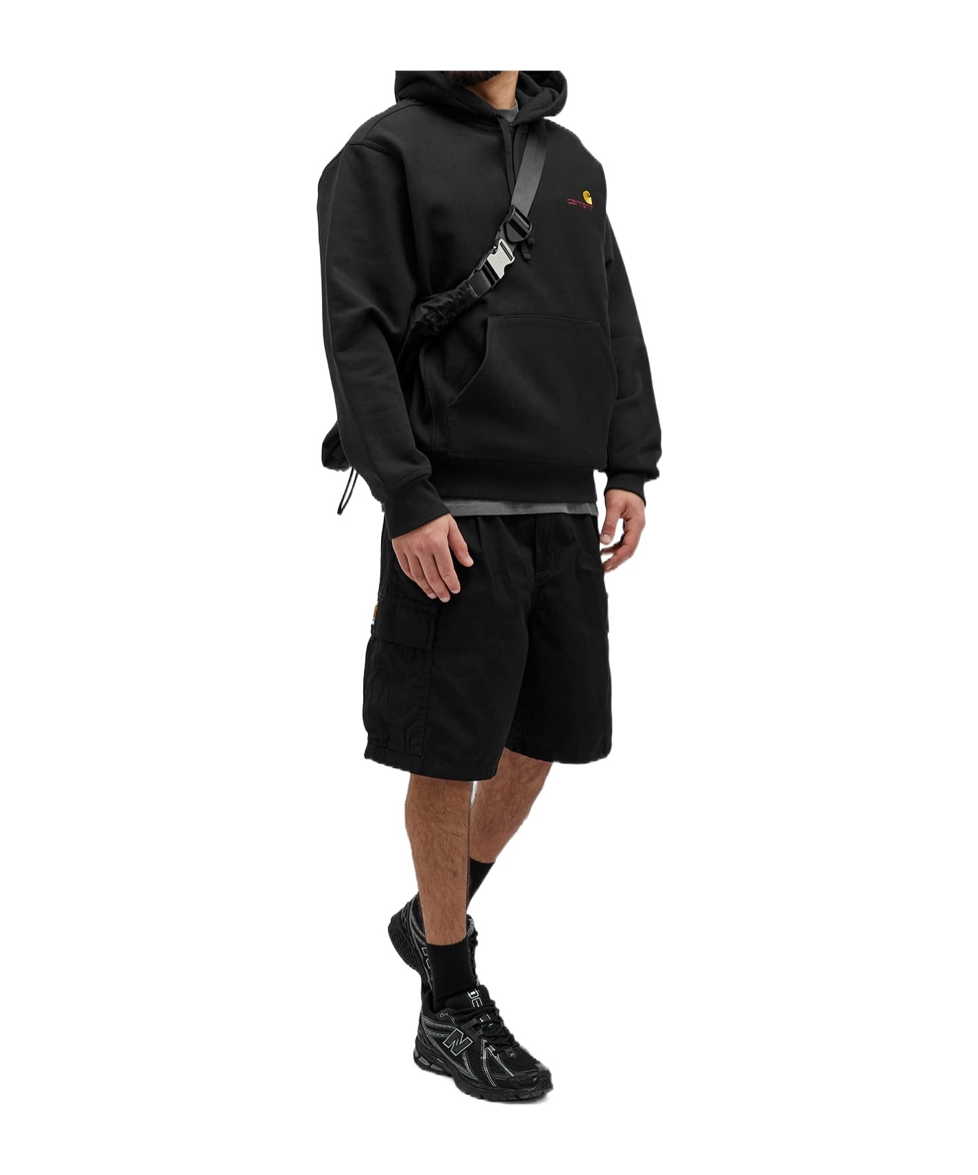 Carhartt Cole Cargo Shorts In Black