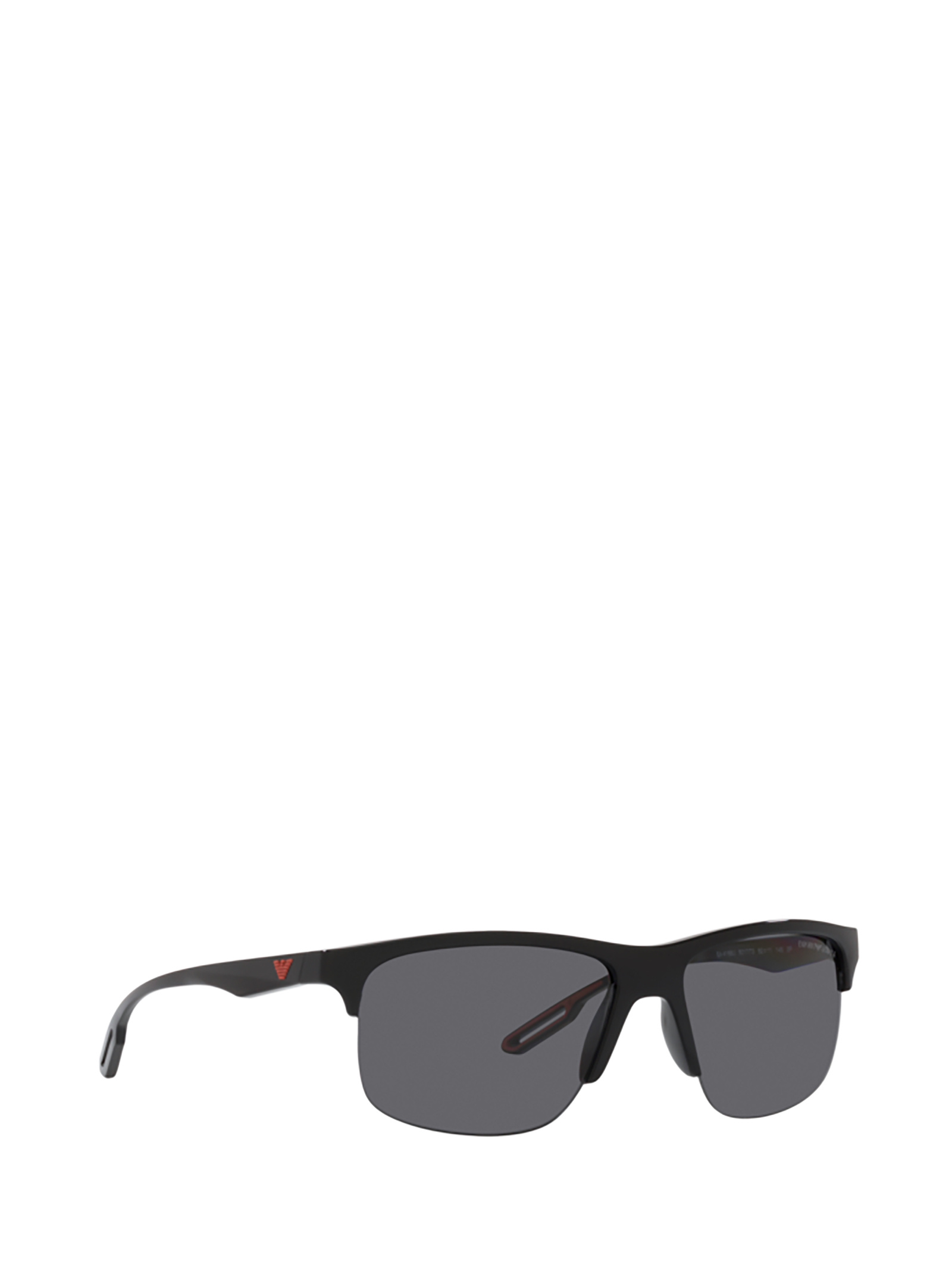 Emporio Armani Oversize-frame Sunglasses In Gray