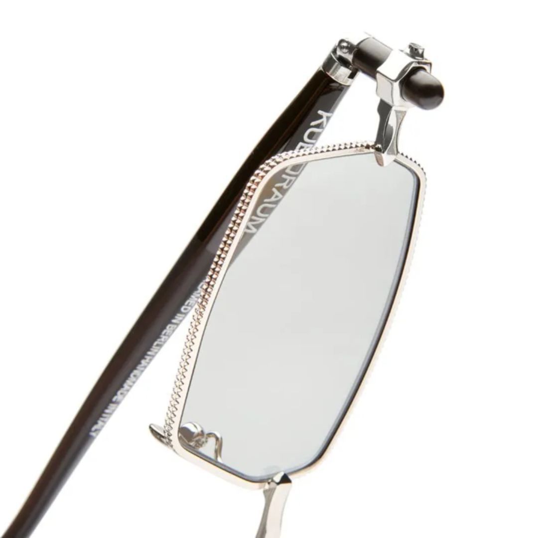 Kuboraum Maske P73 Rectangle-frame Sunglasses In White