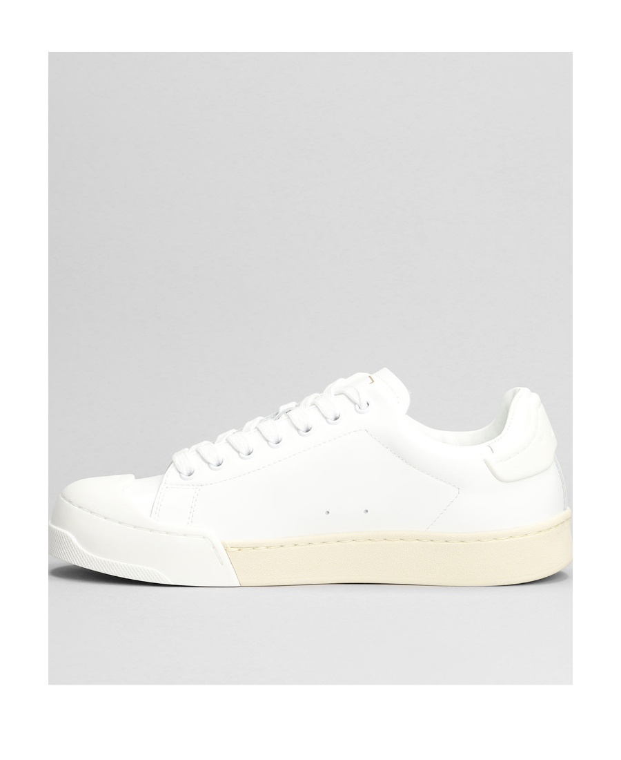 Marni White Dada Bumper Sneakers In White