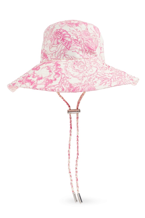 Versace Medusa Head Printed Bucket Hat In Pink
