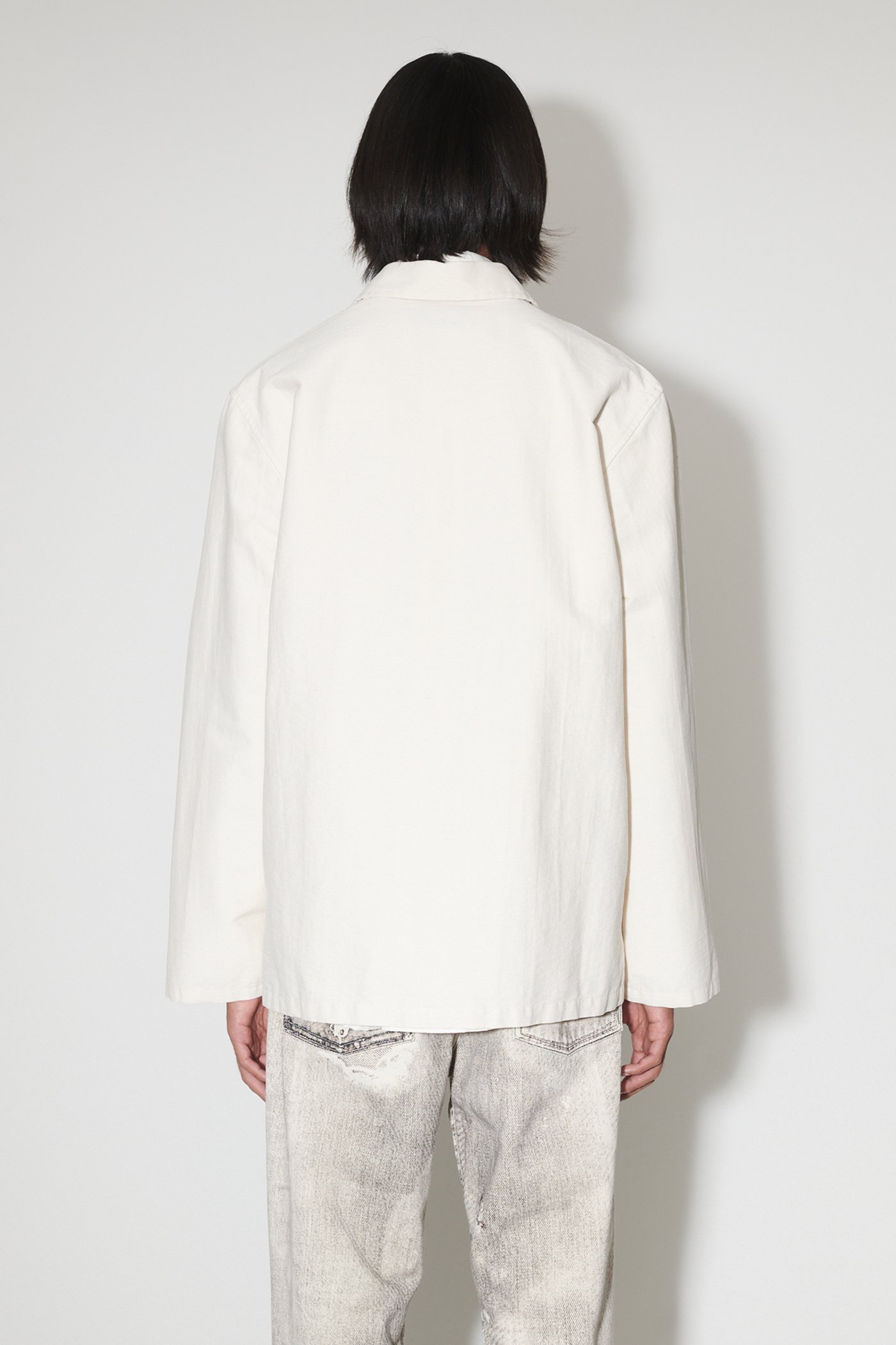 Our Legacy Haven Shirt Jacket In White