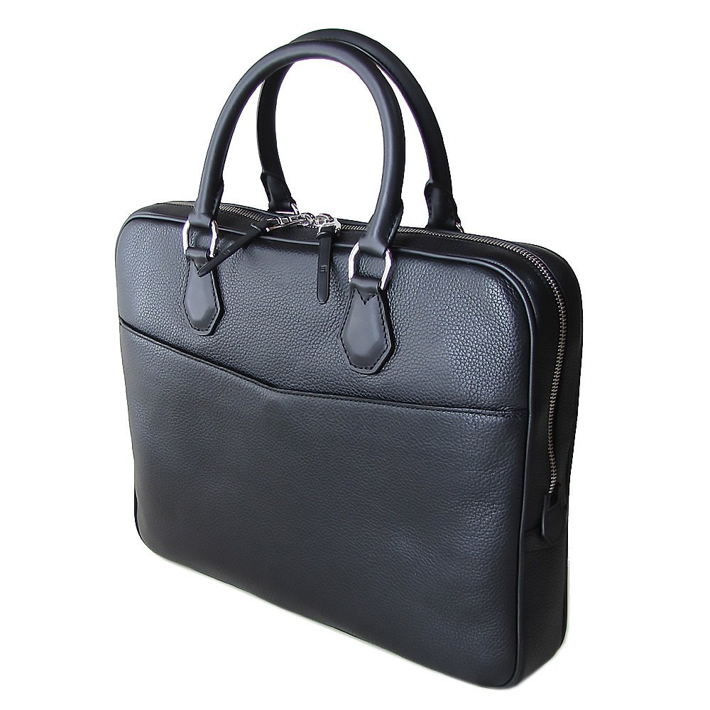 DUNHILL BLACK LOGO HANDBAG 