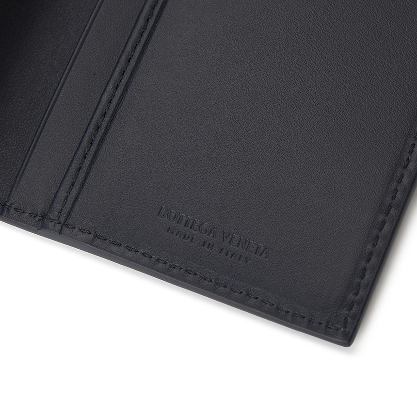 Bottega Veneta Folding Wallet In Black