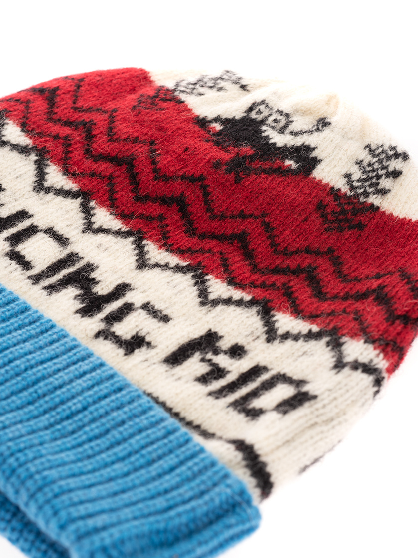 Celine Printed Knitted Hat