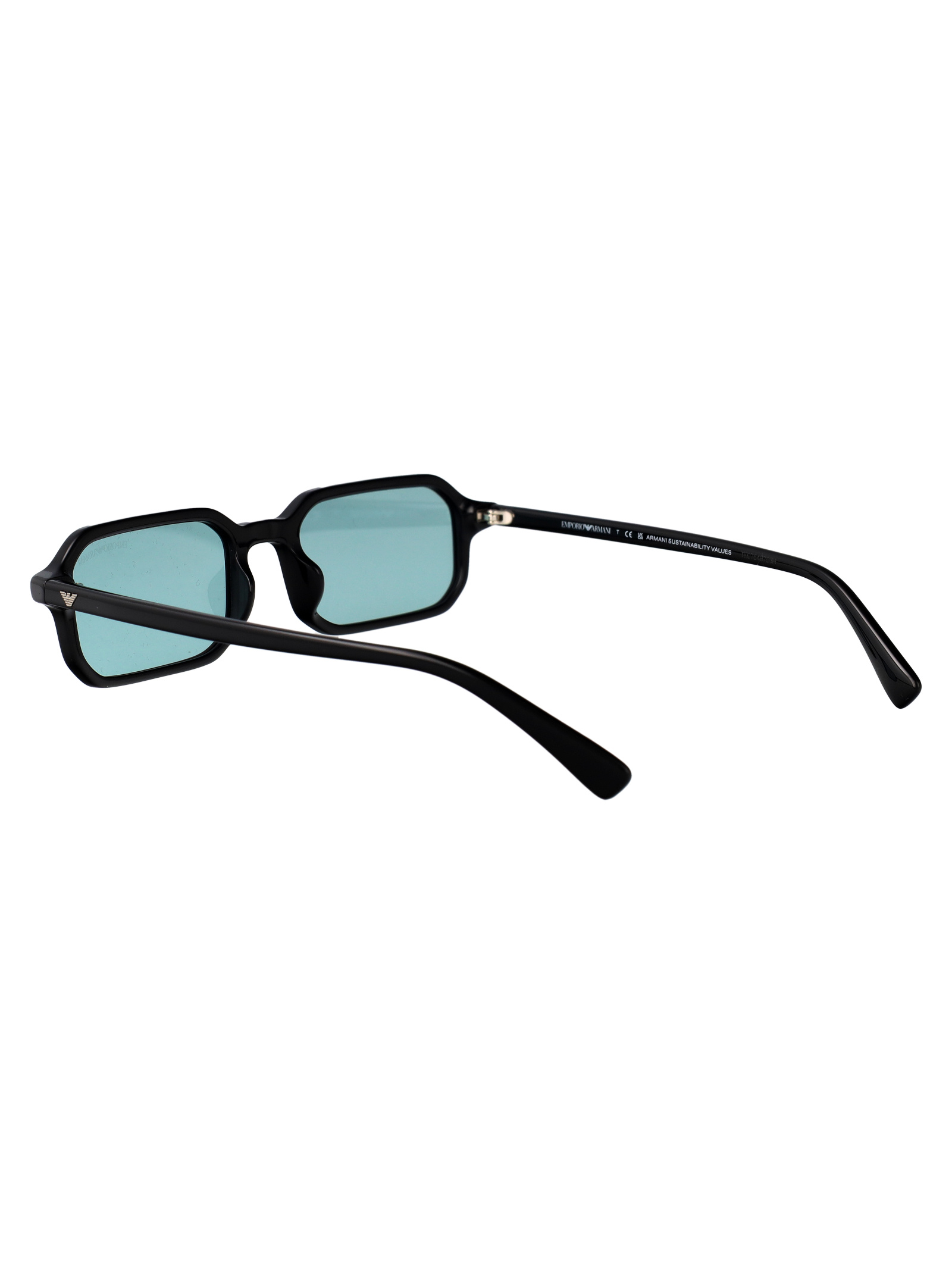 Emporio Armani Full Frame Sunglasses In Black