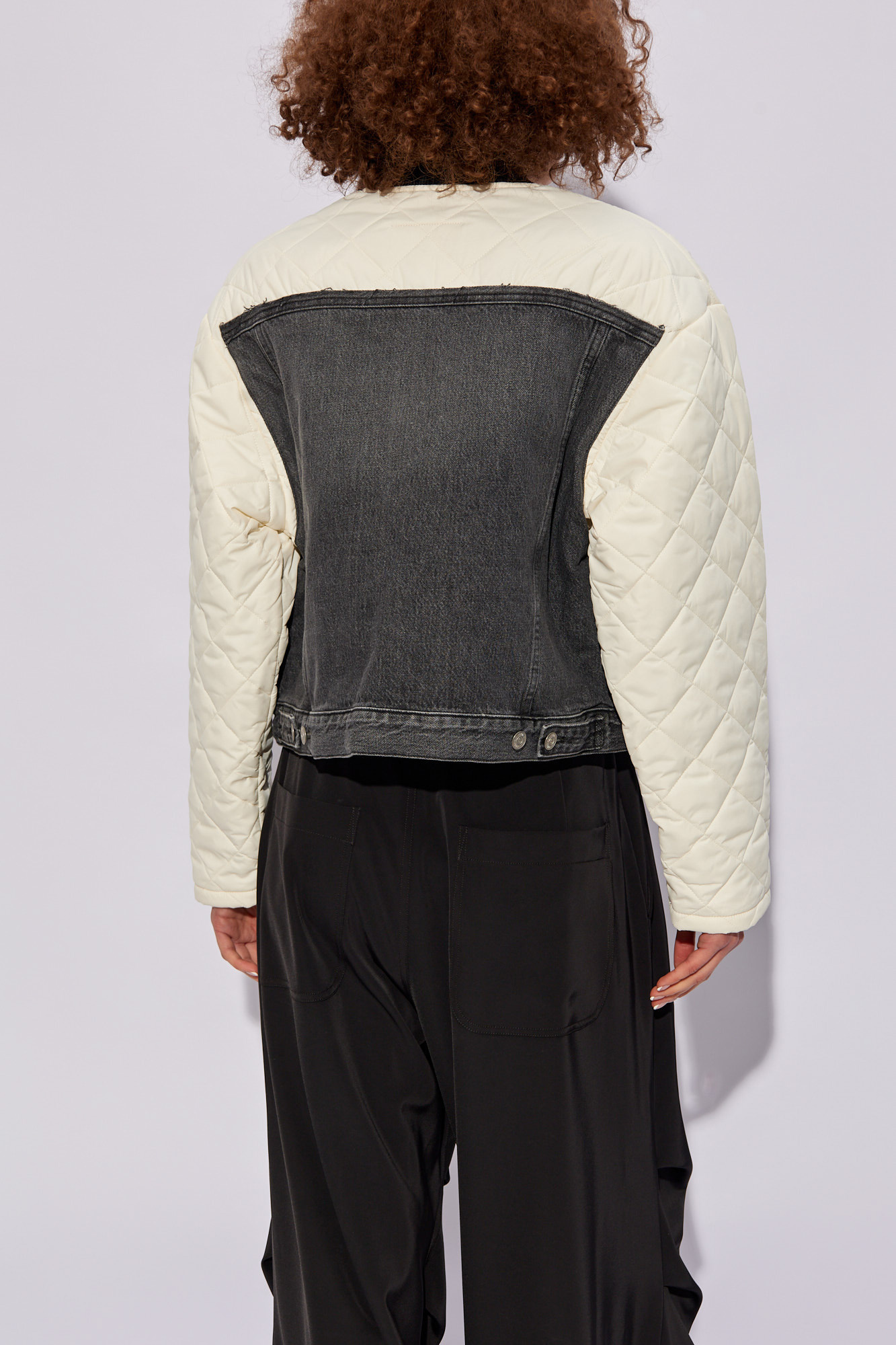 MM6 MAISON MARGIELA PANELLED BOMBER JACKET